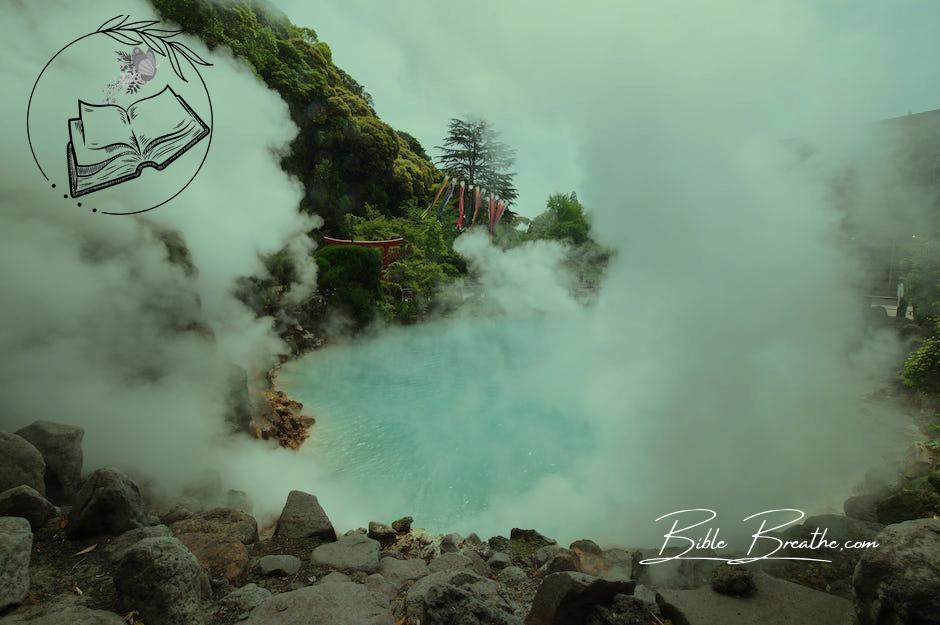 Steam from a Hot Spring