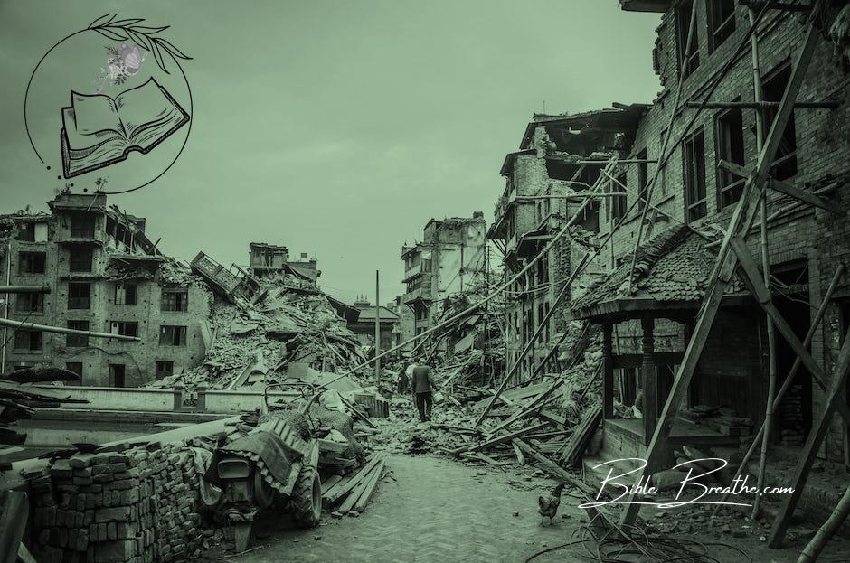 Aftermath of an Earthquake in Bhaktapur