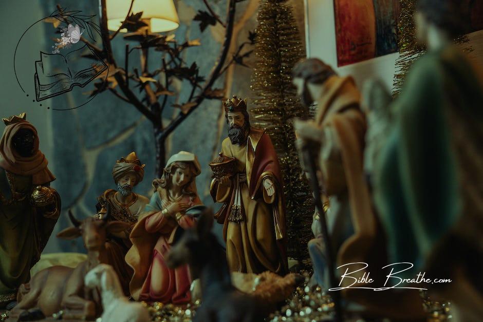 Free stock photo of christmas, christmas decor, presepe