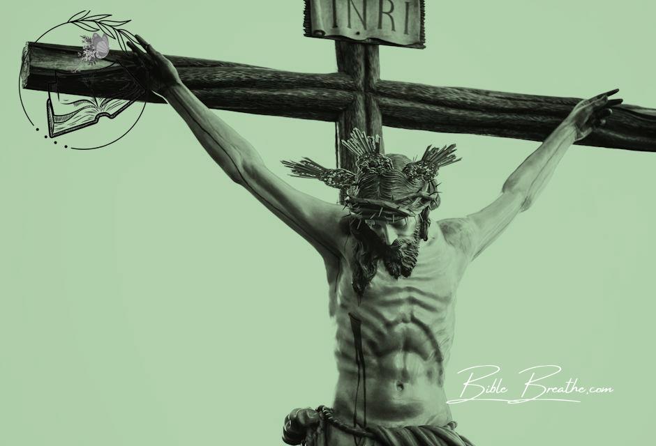 Grayscale Photo Of The Crucifix