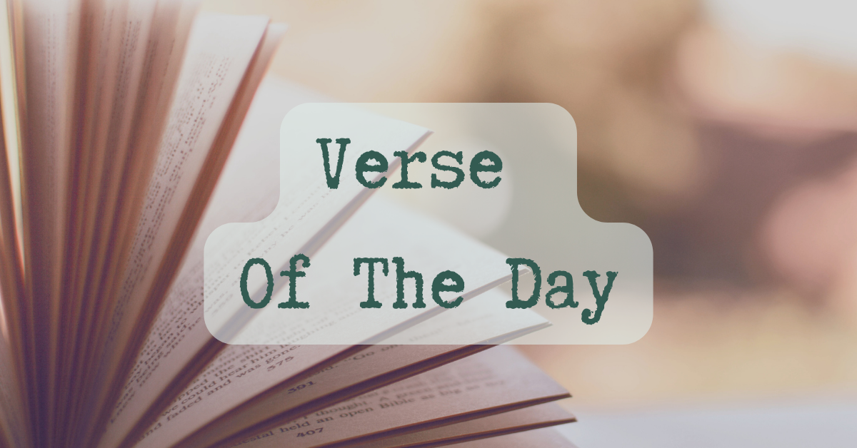 Verse Of The Day Homepage