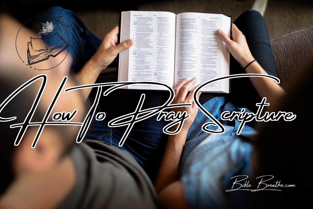 How To Pray Scripture Featured Image