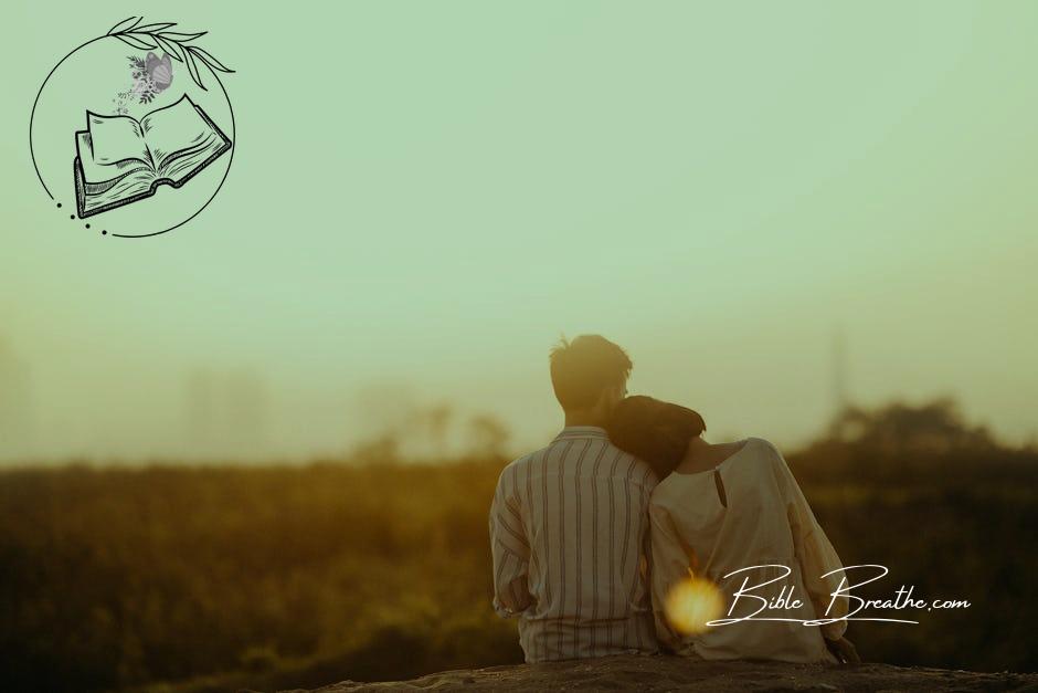 Man and Woman Near Grass Field