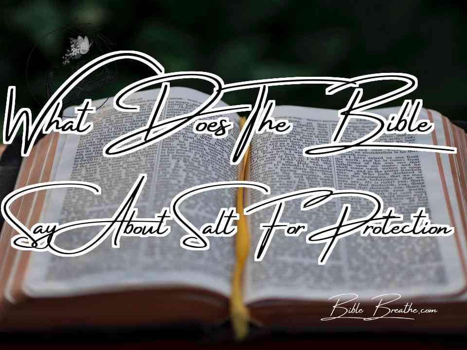 What Does The Bible Say About Salt For Protection Featured Image