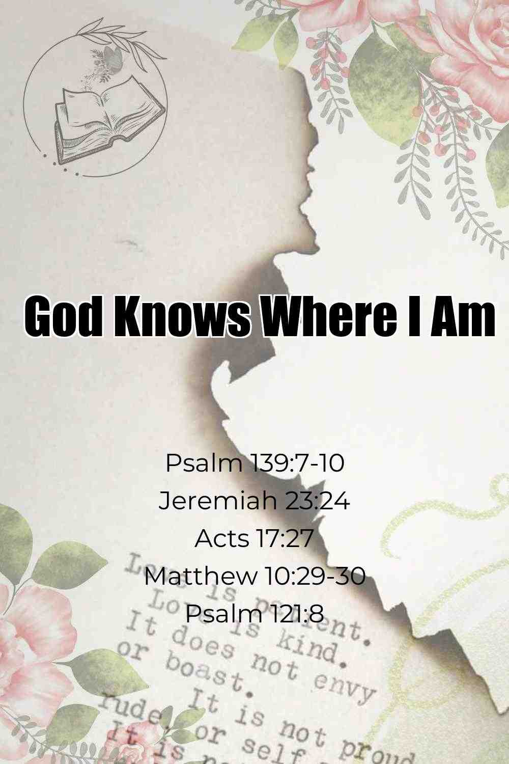 Pinterest Pin About God Knows Where I Am