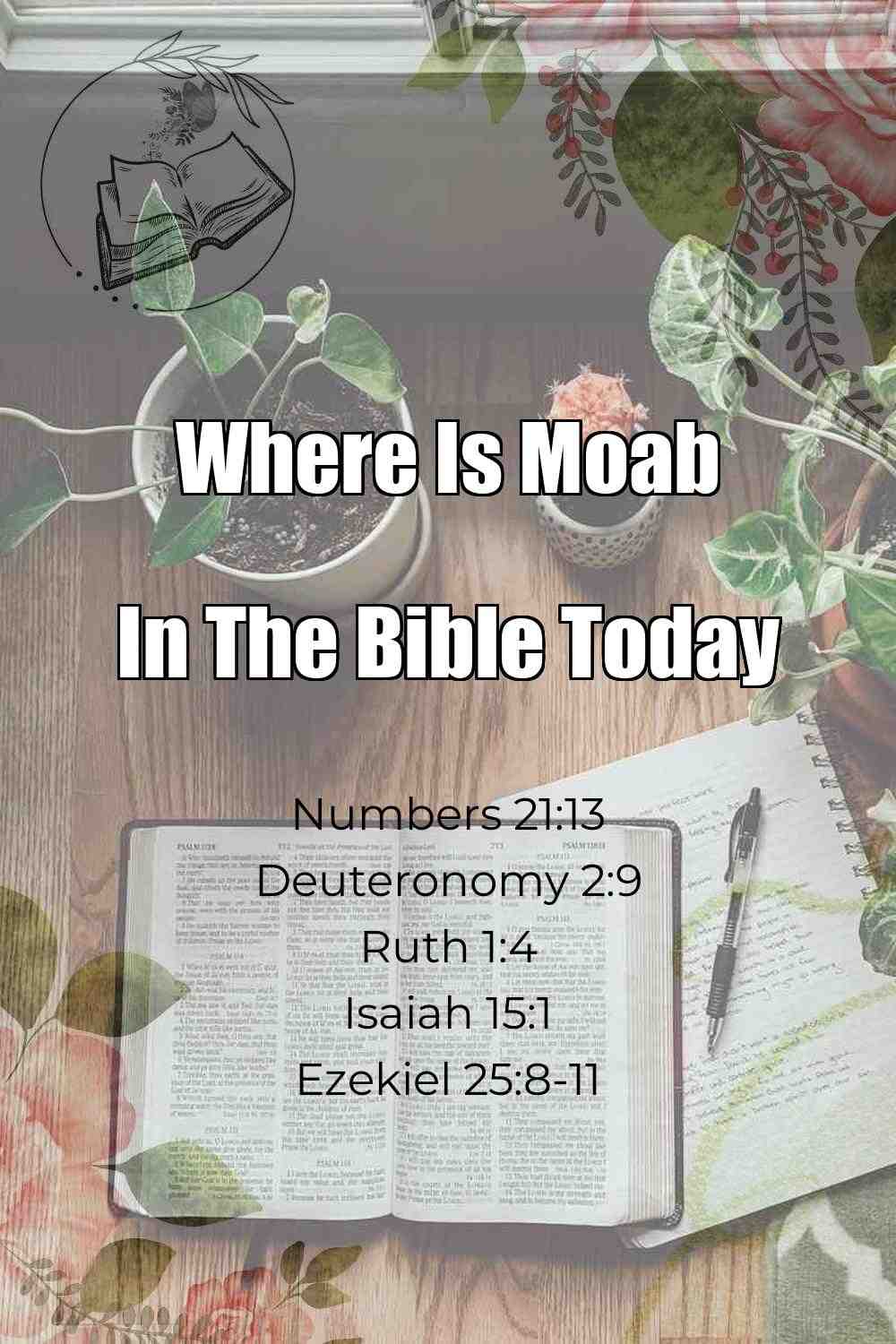 Pinterest Pin About Where Is Moab In The Bible Today