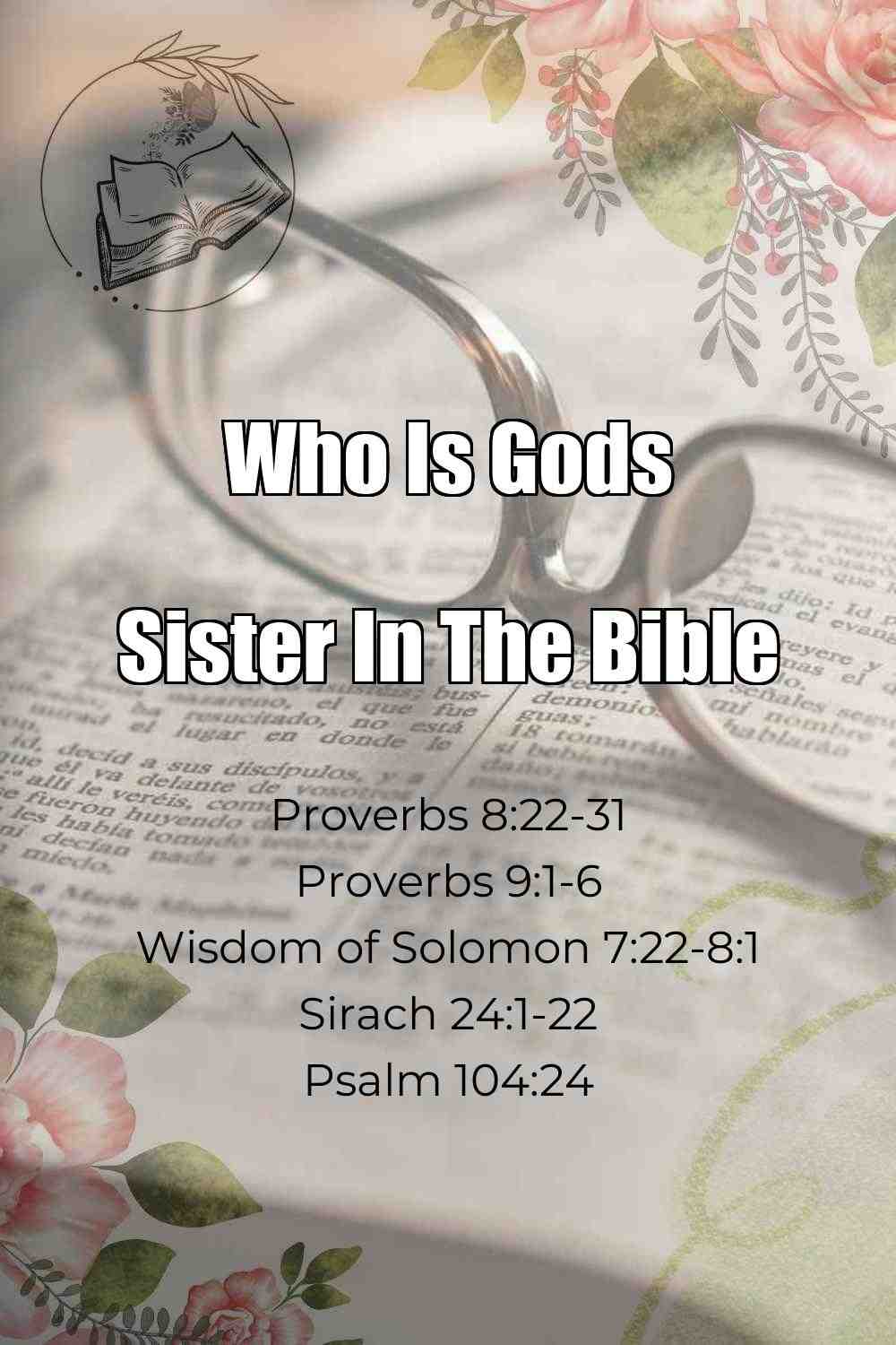 Pinterest Pin About Who Is Gods Sister In The Bible