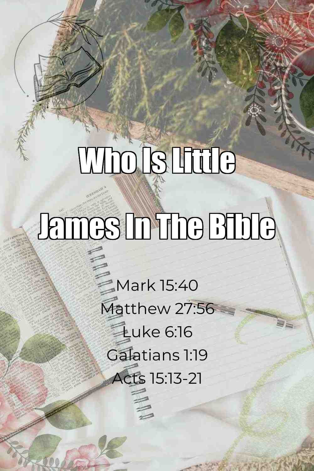 Pinterest Pin About Who Is Little James In The Bible